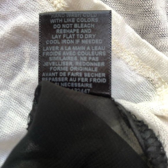 PJK Patterson J. Kincaid T-shirt, Black/White, Size L - Picture 4 of 4